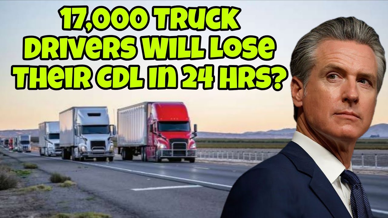 BREAKING! 17,000 Truck Drivers Will Lose Their CDL In 24 Hrs? Or Not?