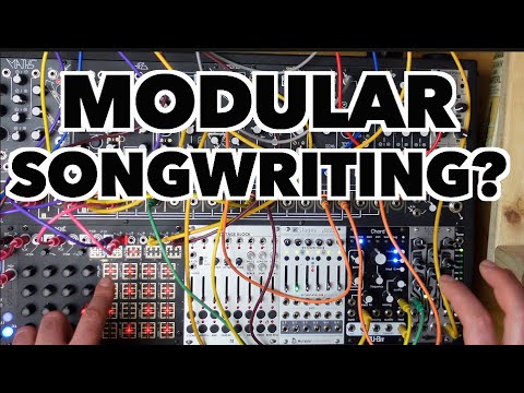 Modular / Eurorack Songwriting Using Make Noise Rene 2 and Tempi