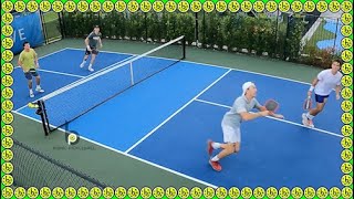Pickleball gameplay