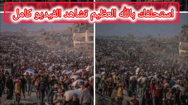 استحلفك بالله العظيم تشاهد الفيديو كامل ⁉️