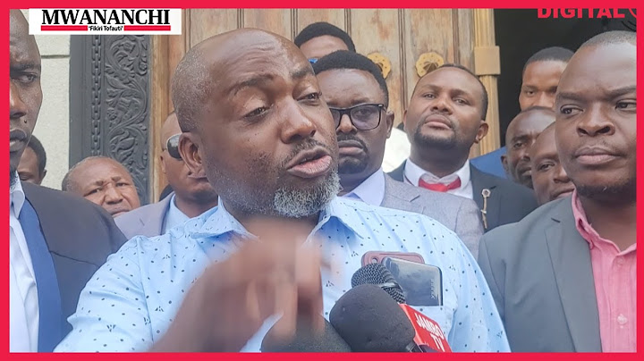 WAKILI BONIFACE  AFUNGUKA 'SINA SERA MPYA' MSIFUGE MBWA MWENYE MANENO YA PLASTIKI
