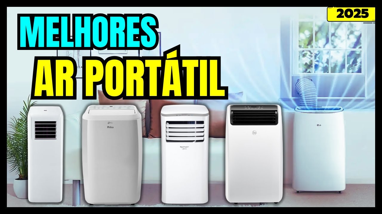 🏆Qual o Melhor Ar Condicionado Portátil Custo Benefício de 2025/Melhor ...