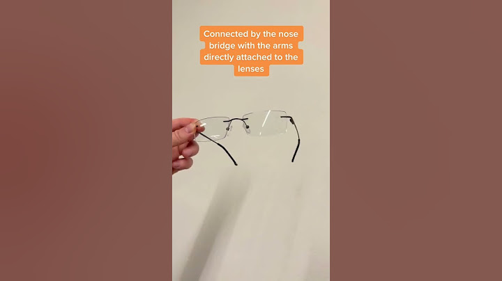 Looking for a lightweight and comfortable fit? Try rimless #glasses #eyeglasses #rimless #frames