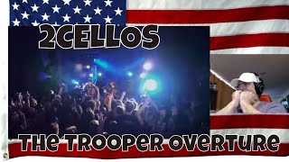 2CELLOS - The Trooper Overture [OFFICIAL VIDEO] - REACTION - absolutely amazing they are!