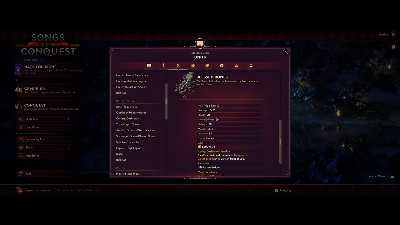 Songs of Conquest Barony of Loth Faction Guide YouTube