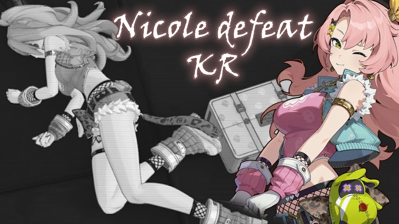 Nicole Demara (Cunning Cutie outfit) defeated - Zenless Zone Zero (Korean voice)