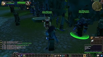 Thunder Bluff Fishing Trainer location - WoW Classic