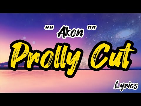 Akon  -  PROLLY CUT (LYRICS)