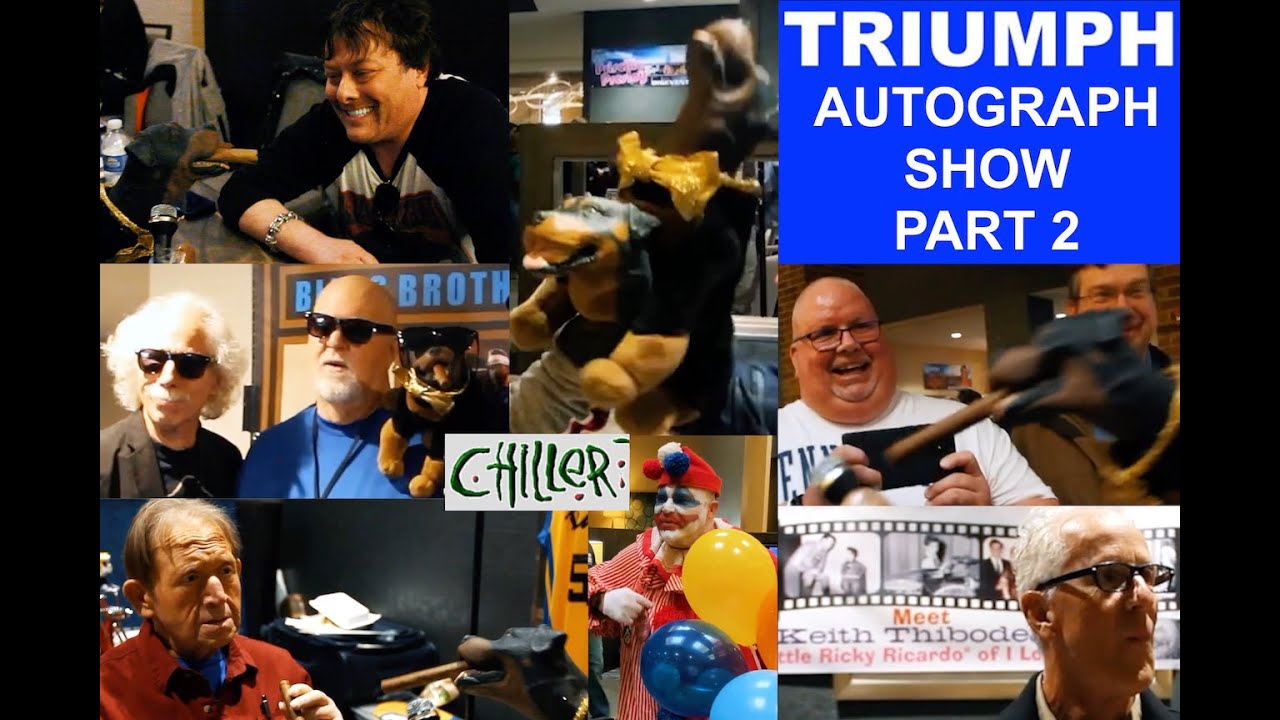 Triumph at Chiller Theater Autograph Show - Part 2 (Finally!)
