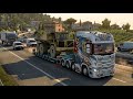 Full heavy cargo trailer || trucker of Europe 3 🫨🫨🫨🫨