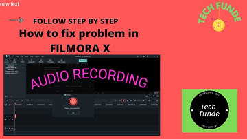 || HOW TO RECORD AUDIO IN FILMORA X || FILMORA X ||FILMORA X ME AUDIO RECORD KAISE KREN|| #FILMORA X