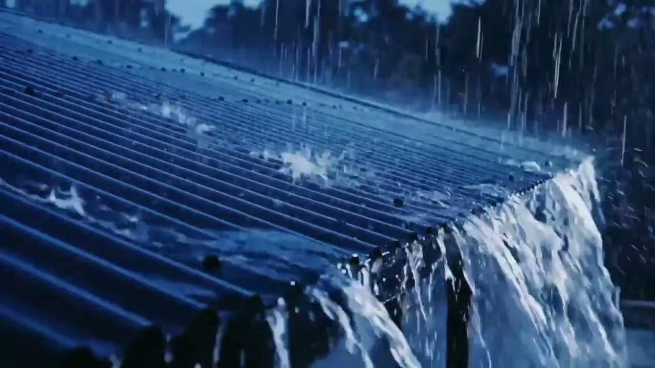 Midnight Downpour ASMR, Heavy Rain Drumming on Tin Roof, A Poetic Lullaby for Sleepless Minds 58