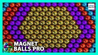 Magnet Balls PRO Free: Match-Three Physics Puzzle Level 11 - 15 | Bubble Shooter Game #gamepointpk screenshot 5