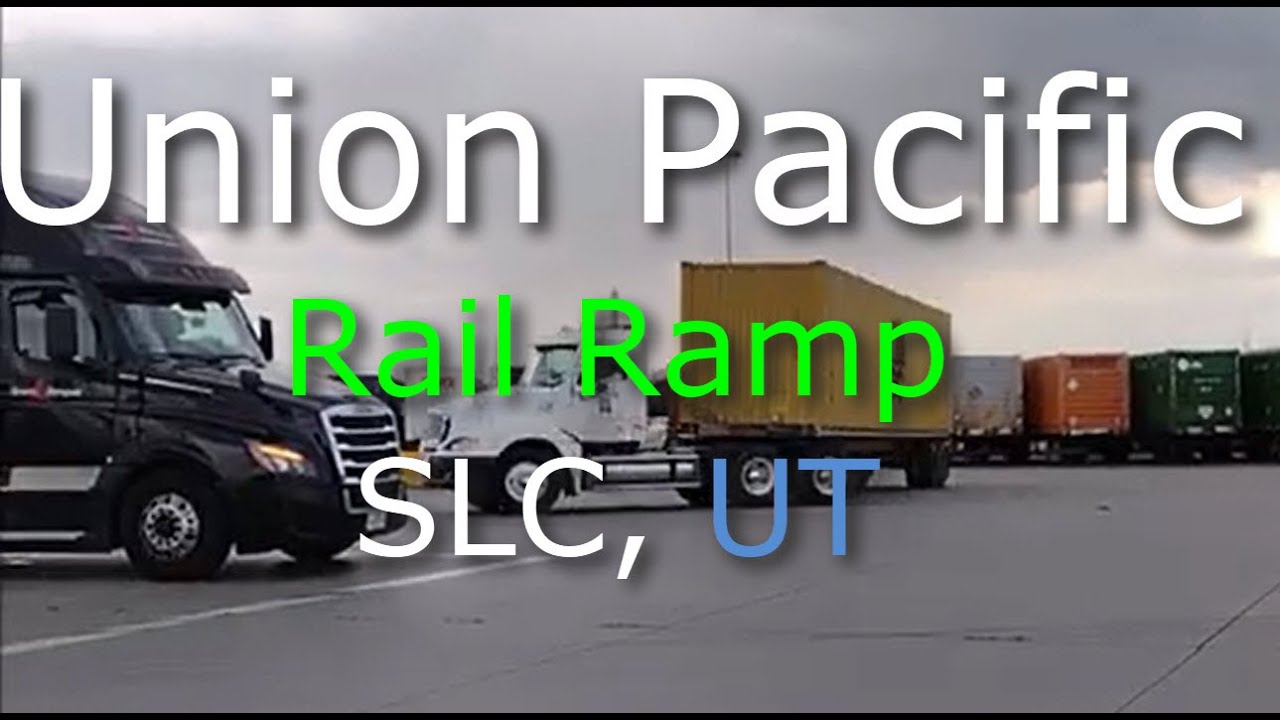 Union Pacific Intermodal Rail Ramp of Salt Lake City, Utah. 20220805