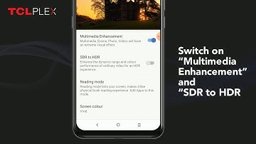 TCL Tutorial - SDR to HDR