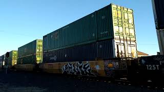UP 6630 UP 5679 UP 2539 UP 6374 LEAD A SOUTHBOUND INTERMODAL TRAIN