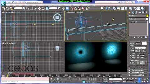 finalRender 4 GPU Standard Lights