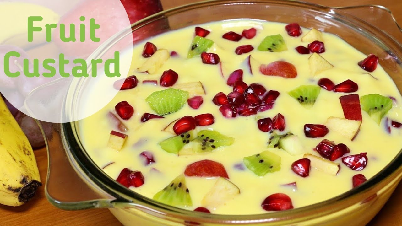 Fruit Custard Kaise Banaen Ghar Par How To Make Fruit Custard At Home