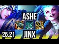 ASHE & Nautilus vs JINX & Thresh (ADC) | KR Diamond | 25.21