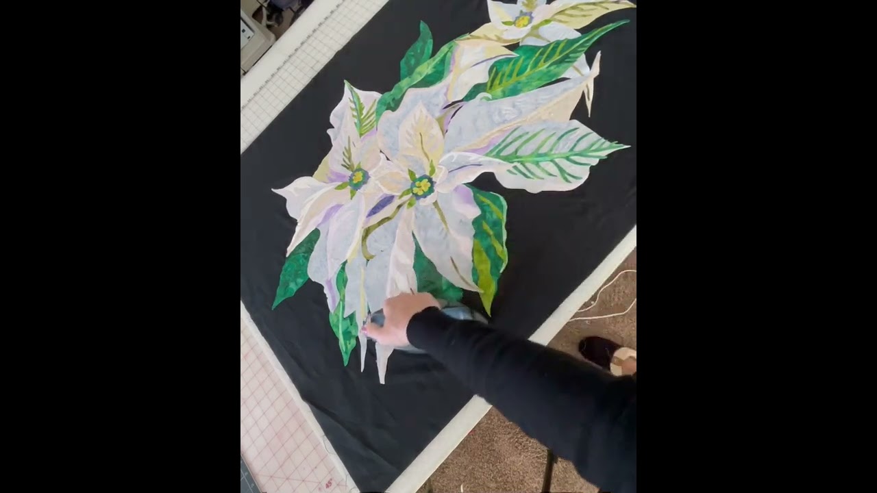 Adding to my Poinsettia Pattern by Melinda Bula