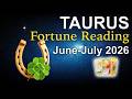 TAURUS Fortune Tarot Reading "A DECISION GOES IN YOUR FAVOUR' June - July 2026 Truth Well Told Tarot
