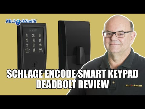 Schlage Encode Smart Keypad Deadbolt Review | Mr Locksmith Video
