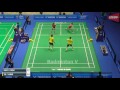 Badminton 2017 malaysiamaster   lin chia yu wu ti jung vs hoo pang ron peck yen wei