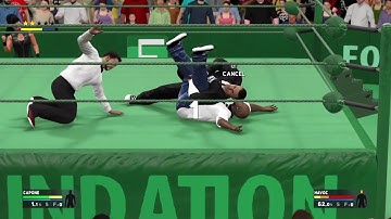 Def Jam 2K17 - Capone vs Havoc - Foundation - Undertaker Attacks