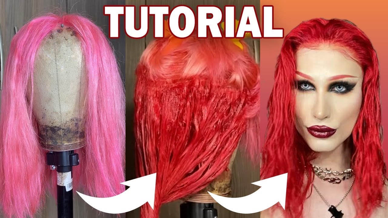 COMO PINTAR LACE DE VERMELHO