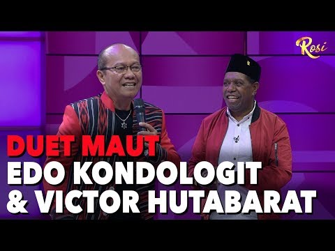 Duet Maut Edo Kondologit dan Victor Hutabarat | Dari Sabang Sampai Merauke - ROSI (2)