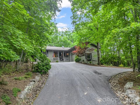 558 Middle Connestee Trail, Brevard, NC home video tour