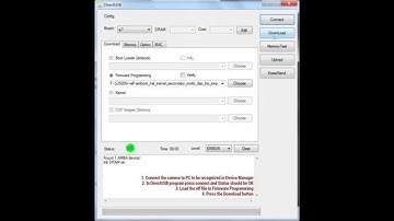 SJCam SJ5000+ firmware flashing of a dead camera bricked Ambarella