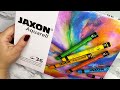 Jaxon Aquarell water-soluble wax pastels - can they come close to the Neocolor II from Caran d'Ache