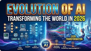 The Evolution of Artificial Intelligence: How AI Is Transforming the World in 2026. #ai #education