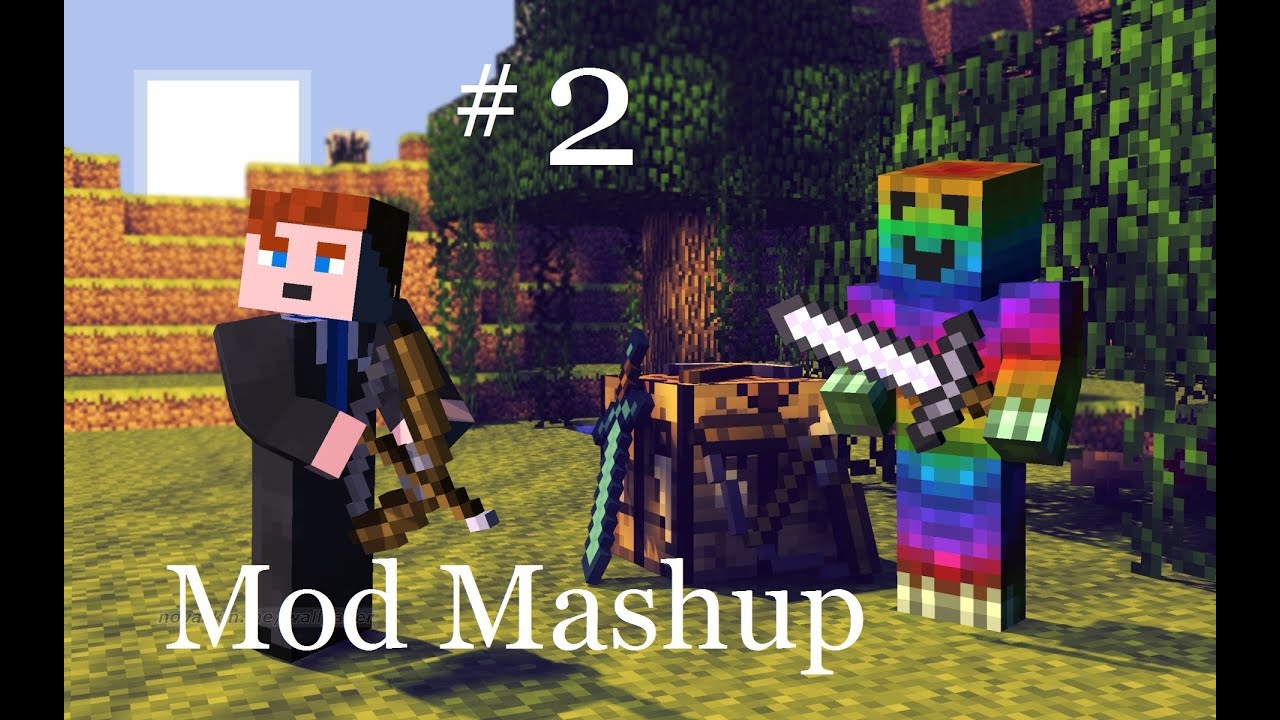 Minecraft - Mod Mashup #2 - I've got a trophy! - YouTube