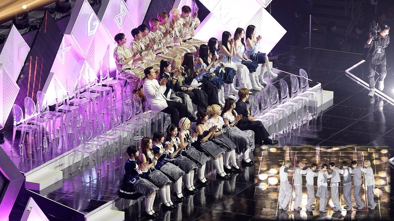 IDOLS react to AHOF (fromis_9, KIOF, UNIS, NEXZ, SUHO, 장민호) | KGMA • 251115