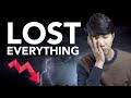 Stock market crash portfolio lost everything