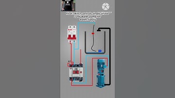 float switch wiring #inductionmotor #trending #trendingreels #electrical