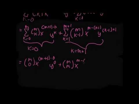 Binomial Theorem Proof by Induction