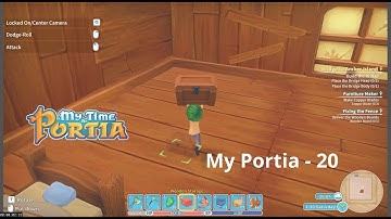 My Portia 20 - I crafted a wooden storage