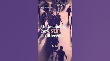 Understanding how #SUI is different