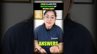 Importance of Word Limit in CBSE Class 9 Exam #cbseclass9 #class9preparation #khushboomam