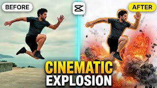 How to Create Cinematic Explosion Effect in CapCut Mobile | Easy Tutorial