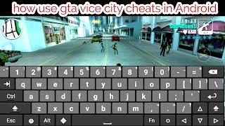 how to use cheats in gta vice city for Android screenshot 5