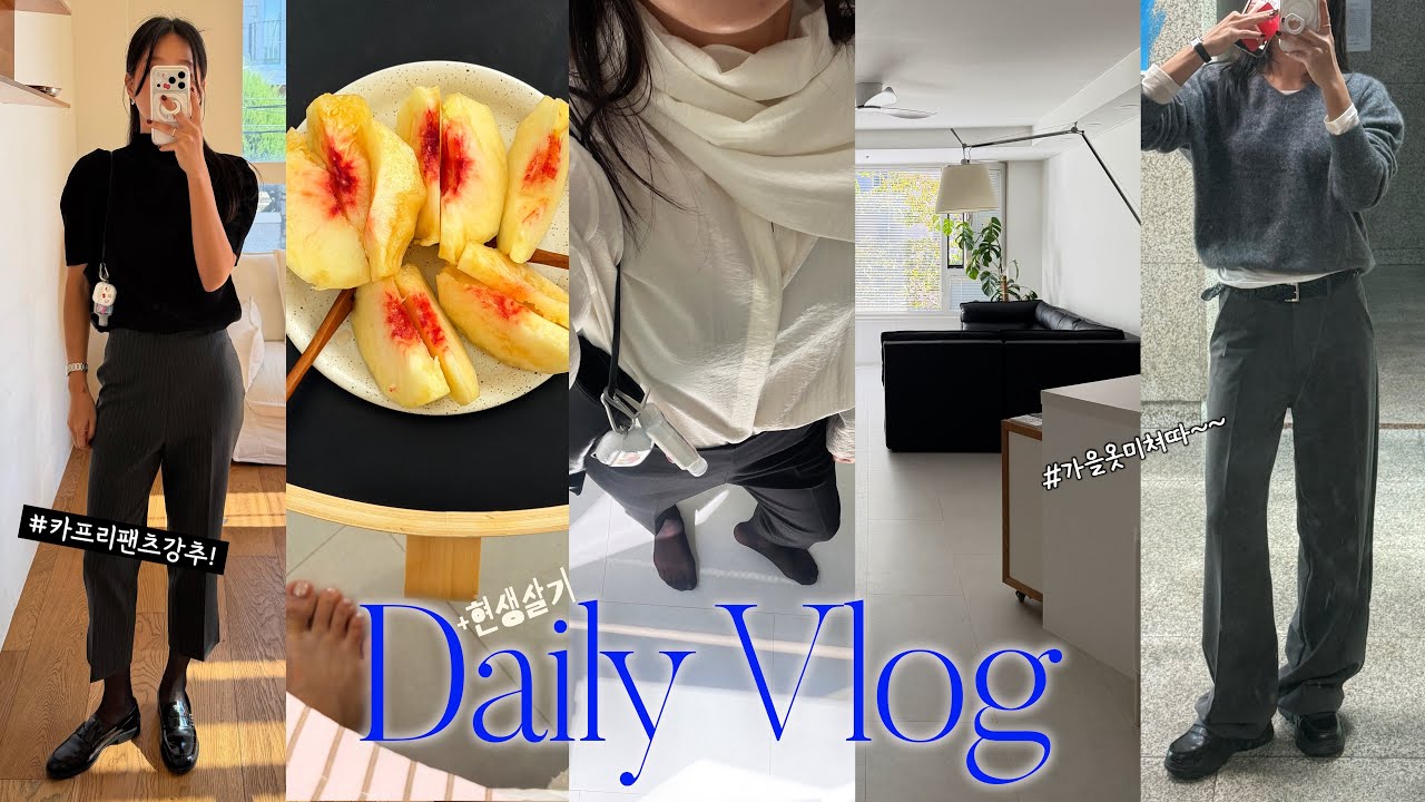 ✨[VLOG] Sep.2ndㅣ직장인브이로그ㅣ 가을여자출근룩~~🍂🤎+뒤집어지게예쁨 ... ㅣ언더스탠딩ㅣ데이파크ㅣ틸아이다이ㅣ프리버07ㅣ바이무드ㅣ출근룩ㅣ데일리룩ㅣootdㅣ일상브이로그
