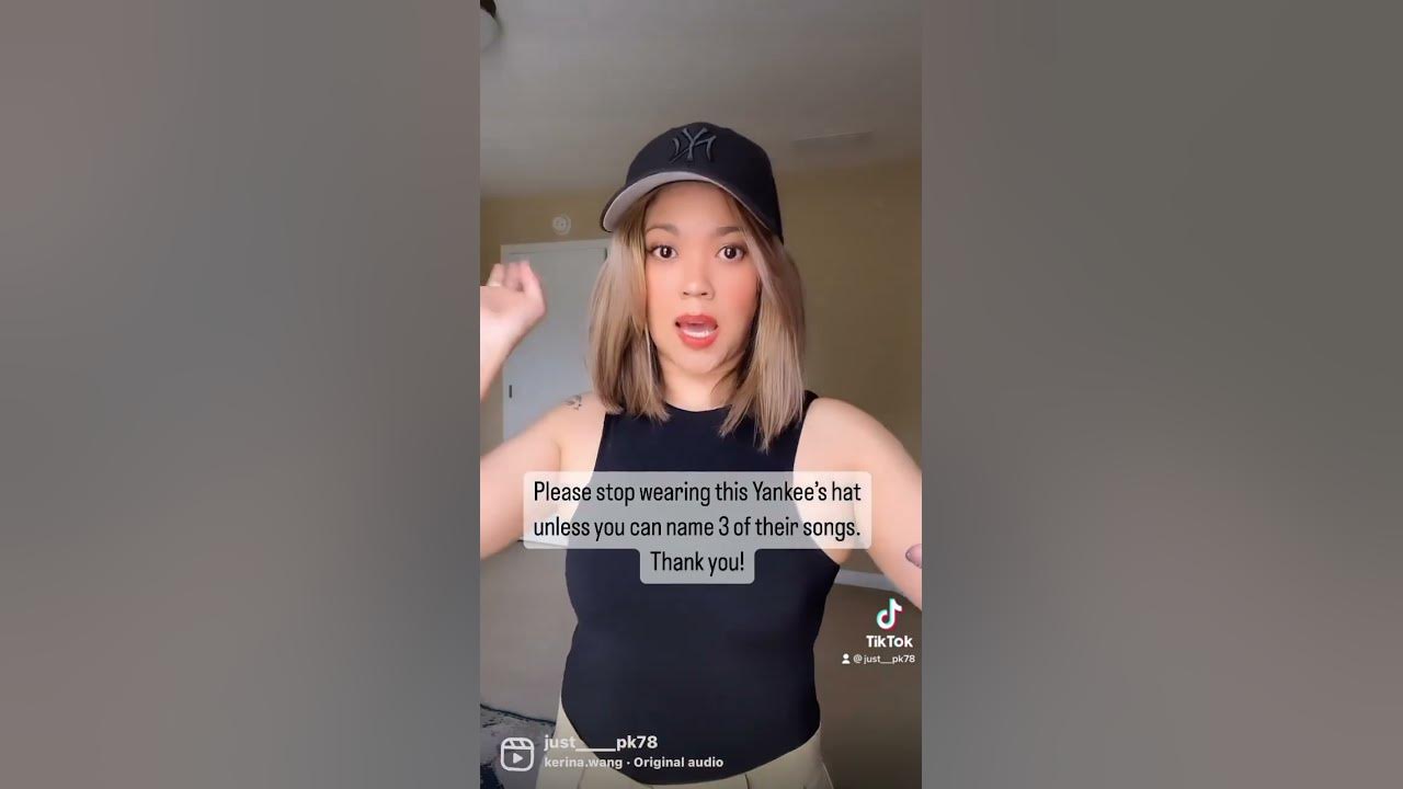 I newest find: All black Yankee’s hat. I’ll post link for the black bodysuit and the hat in comment