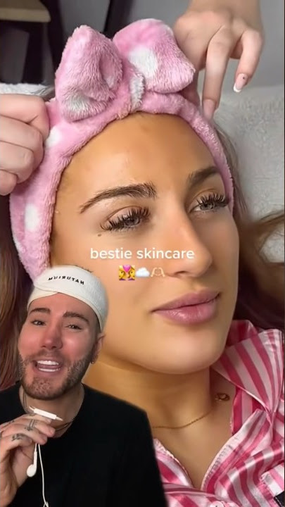 BESTIE SKINCARE ROUTINE!🥺 (follow for more!💗) #skincare #skincareroutine #skincaretips #beauty