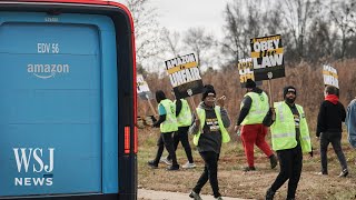 Watch: Thousands of Amazon Workers Strike Amid Busy Holiday Season | WSJ News