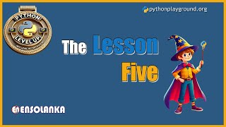 Python LevelUp Study Pack — Lesson 05: Code Example Demo | PythonPlayground.org | .club