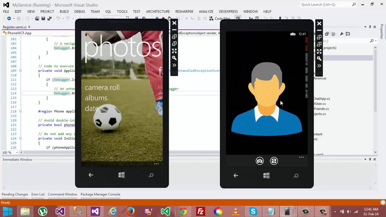 Chat App And Share Picture 